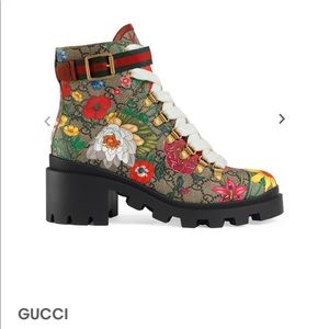 Gucci Flora Boots